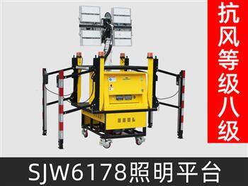 自卸式移动是照明车